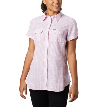 Columbia Overhemd Dames, Cape Alava Short Sleeve LichtLavendel, 52JITXWFB